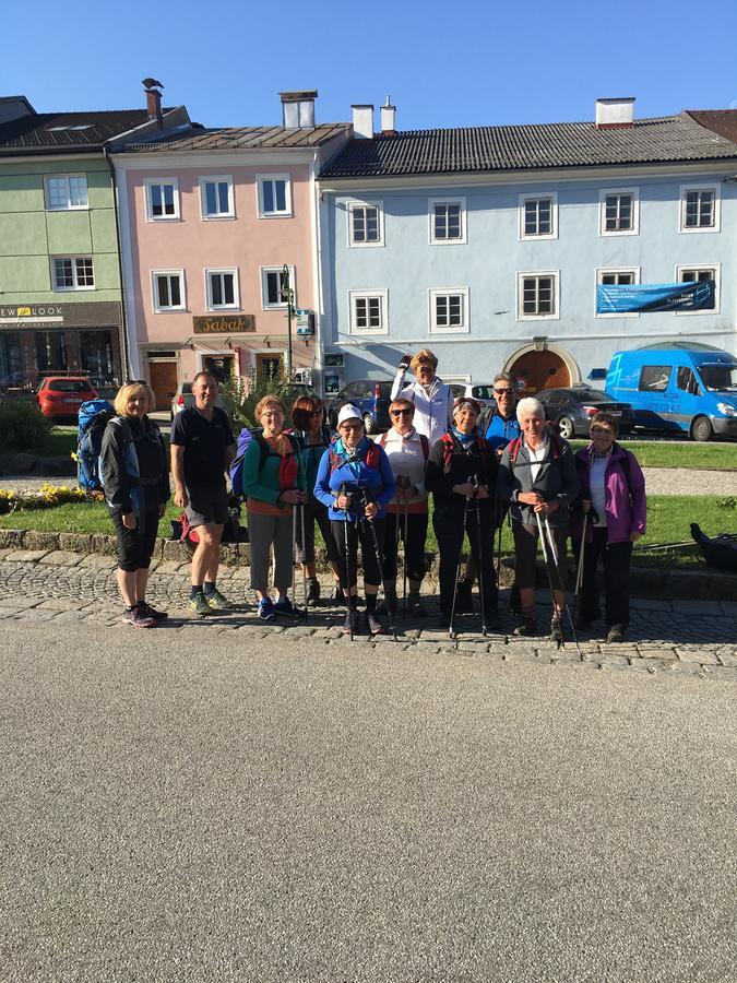 Pension Sunnseitn - Gasthof - Cafe - Weinkeller Haslach an der Muhl Bagian luar foto